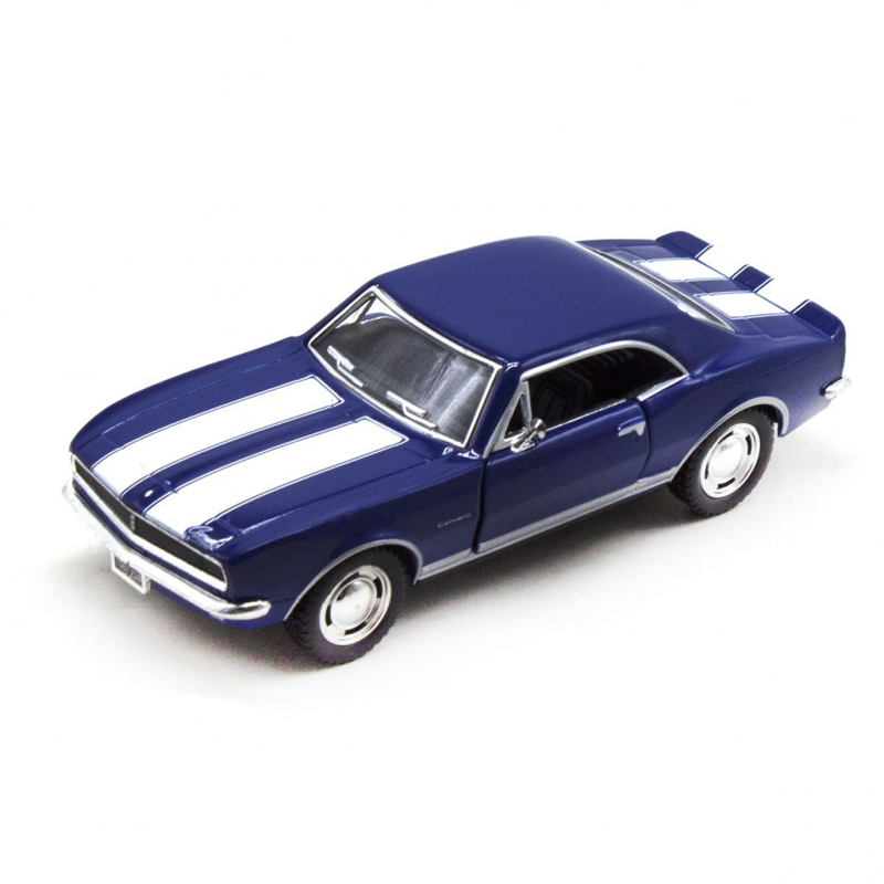 Дитяча модель машинки CHEVROLET CAMARO Z KT5341 W, інерційна  Blue