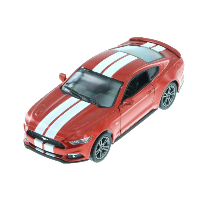 Дитяча модель машинки Ford Mustang GT (2015) Kinsmart KT5386FW, 1:38  Red Metallic