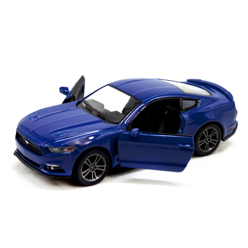 Колекційна іграшкова машинка FORD MUSTANG GT KT5386W інерційна  Blue