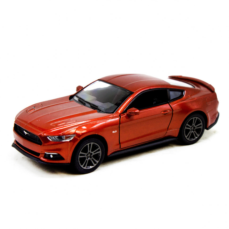 Колекційна іграшкова машинка FORD MUSTANG GT KT5386W інерційна  Red Metallic