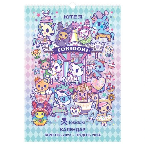 Календар-планер "Tokidoki" (12+4 місяців) — Kite