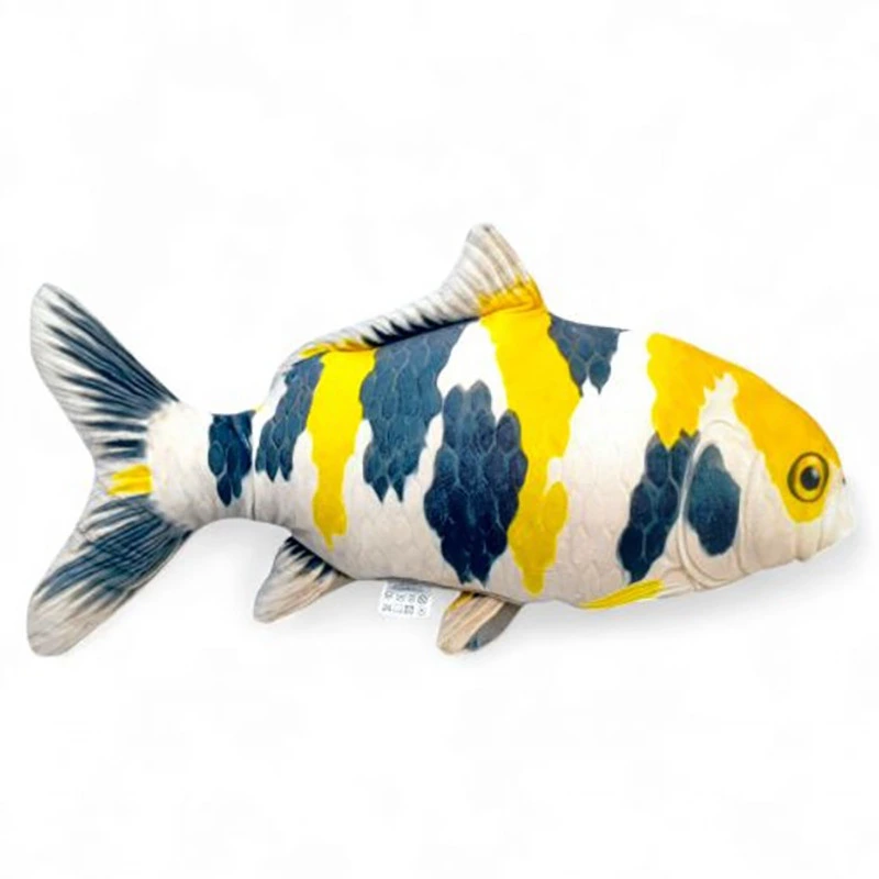 Дитяча м'яка іграшка "Золотий короп Коі" KOI-G, розмір 50 см