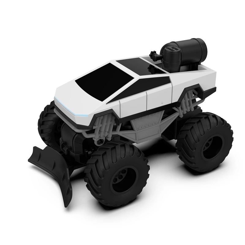 Автомобіль SPRAY CAR на р/к – CYBER RIDE (білий, 1:24, 2.4 ГГц, акум. 3,7 V, вихлопна пара) — KS Drive