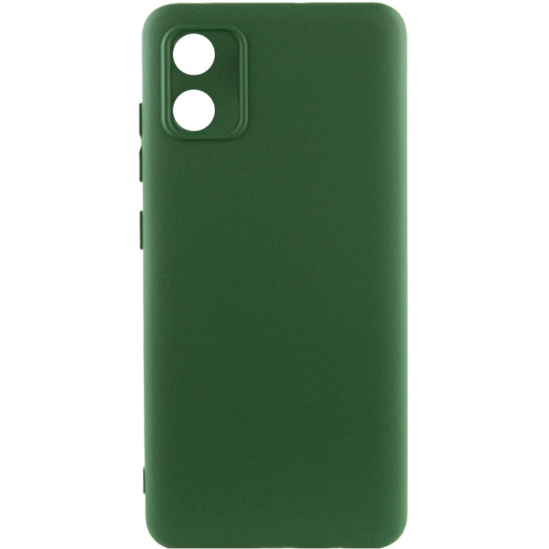Чохол Silicone Cover Lakshmi Full Camera (AA) для Motorola Moto E13 Чорний / Black