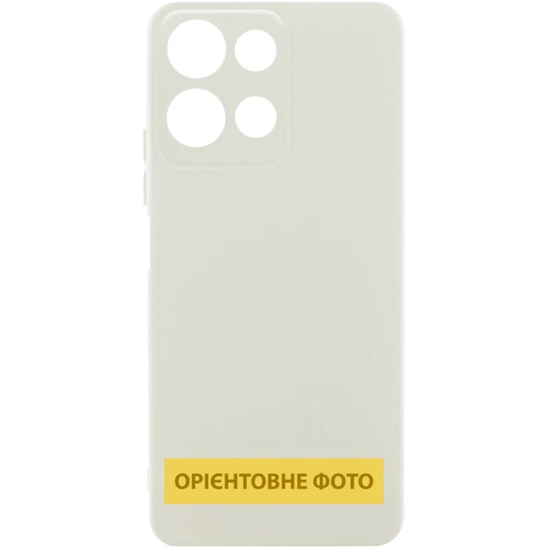 Чохол Silicone Cover Lakshmi Full Camera (AA) для Motorola Moto G35 Зелений / Dark green