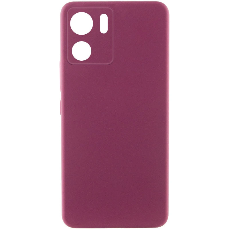 Чохол Silicone Cover Lakshmi Full Camera (AAA) для Motorola Edge 40 Фіолетовий / Amethyst