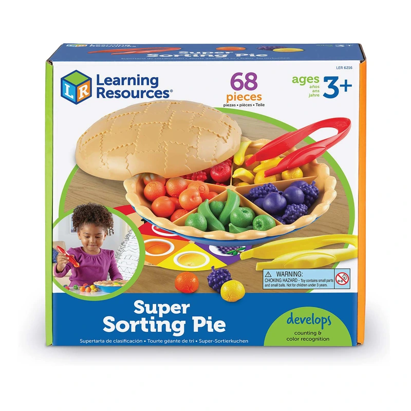 Навчальний ігровий набір-сортер LEARNING RESOURCES - ЯГІДНИЙ ПИРІГ