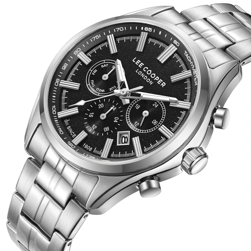 Чоловічий годинник Lee cooper Fenix Black