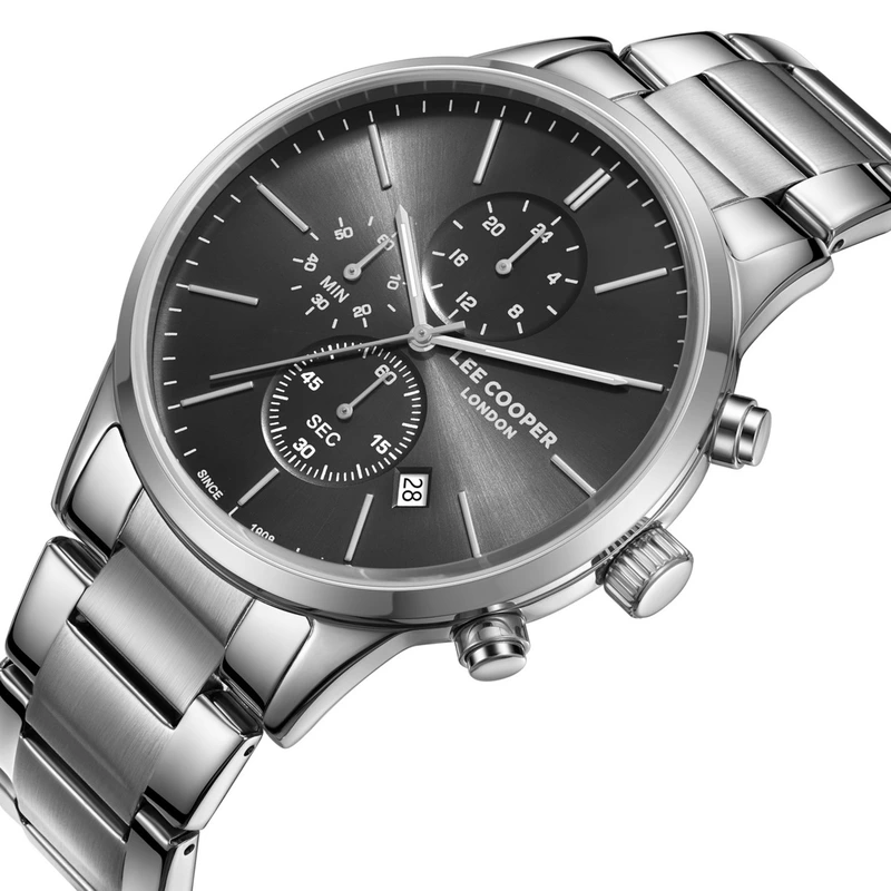 Чоловічий водостійкий годинник Lee Cooper Plane