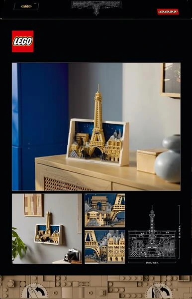 Конструктор LEGO Architecture Париж — місто кохання 958 Деталей ( 21064 )