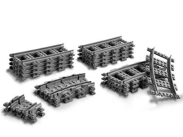 Конструктор LEGO City Рейки 20 деталей (60205)