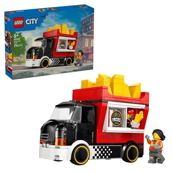 Конструктор LEGO City Вантажівка з картоплею фрі 216 Деталей ( 60488 )