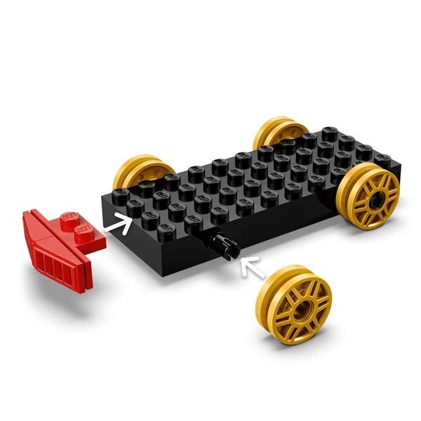 Конструктор LEGO Disney та Pixar Святкування з Історії Іграшок потяг і авто для перегонів 206 деталей (43264)