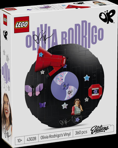 Конструктор LEGO® Editions Вініл Олівії Родріґо Набір для конструювання для дітей (43028)