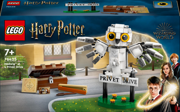 Конструктор LEGO Harry Potter Гедвіґа на Тисовій вулиці, 4, 337 деталей (76425)