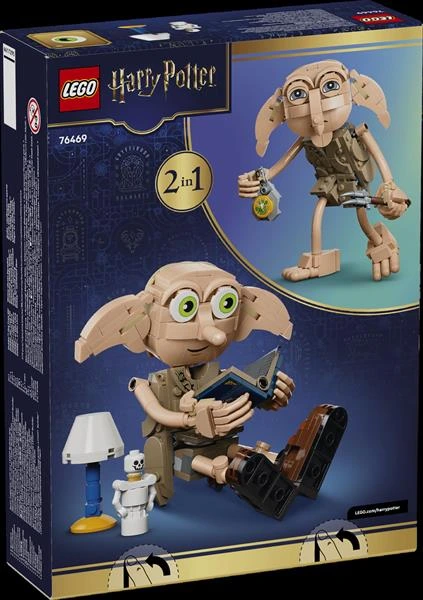 Конструктор LEGO® Harry Potter™ Добі, вільний ельф, 379 деталей (76469)