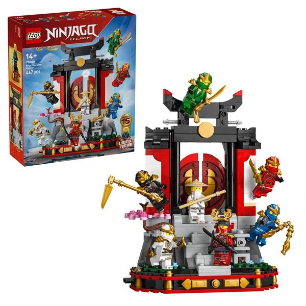 Конструктор LEGO Ninjago Модель персонажів ніндзя. 15-та річниця 447 Деталей (71866)