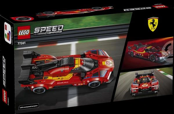 Конструктор LEGO® Speed Champions: Ferrari 499P Мерч Ferrari, 329 деталей (77261) — LEGO