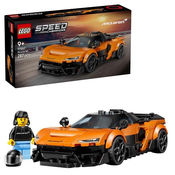 Конструктор LEGO Speed Champions McLaren W1 287 Деталей ( 77257 ) — LEGO