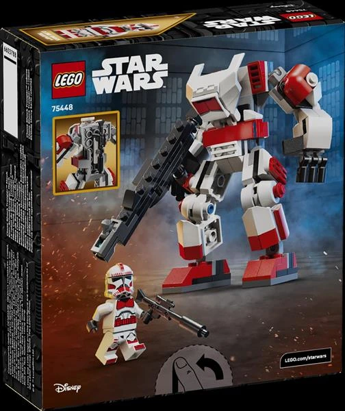 Конструктор LEGO Star Wars TM Робот ударного клону-солдата 151 Деталь ( 75448 )