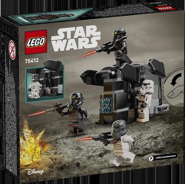 Конструктор LEGO® Star Wars™ Бойовий набір «Боєць смерті і Нічний піхотинець»  (75412)