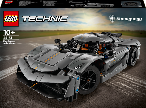 Конструктор Koenigsegg Jesko Absolut — сірий гіпер