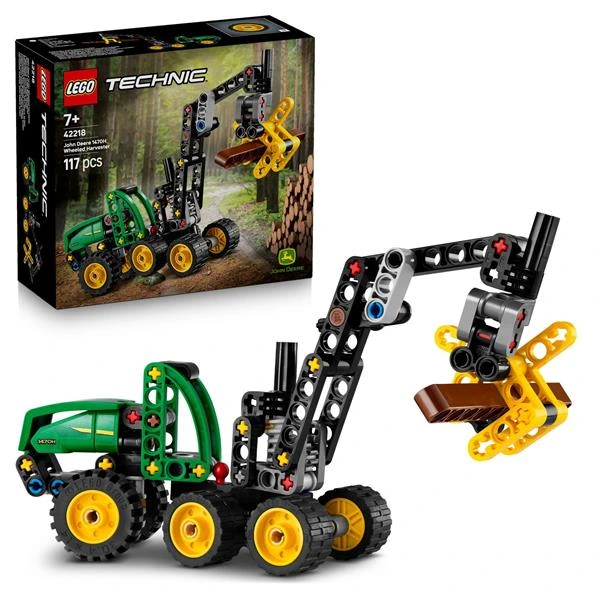 Конструктор LEGO Technic Колісний комбайн John Deere 1470H 117 Деталей (42218) — LEGO