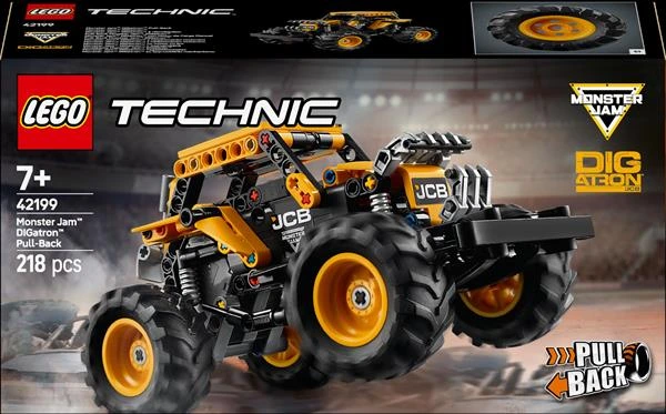 Конструктор LEGO Technic Monster Jam DIGatron з інерційним двигуном 218 деталей (42199)