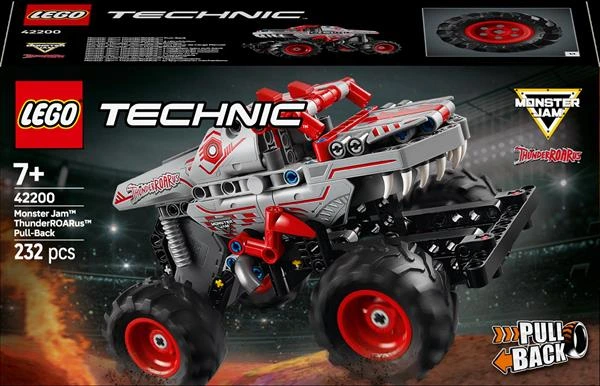 Конструктор LEGO Technic Monster Jam ThunderROARus з інерційним двигуном 232 деталі (42200)