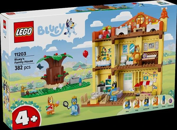 Конструктор LEGO Bluey Родинний дім Блуї 382 деталі (11203)