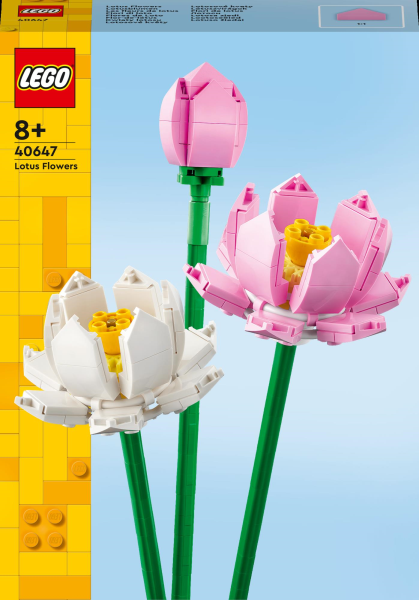 Конструктор LEGO Botanicals Квіти лотоса 220 деталей (40647)