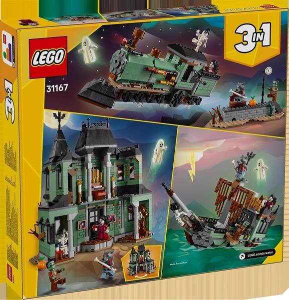Конструктор LEGO Creator Маєток із привидами (31167)