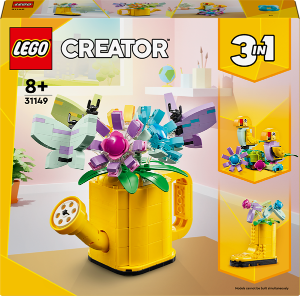Конструктор LEGO Creator Квіти в лійці 420 деталей (31149)