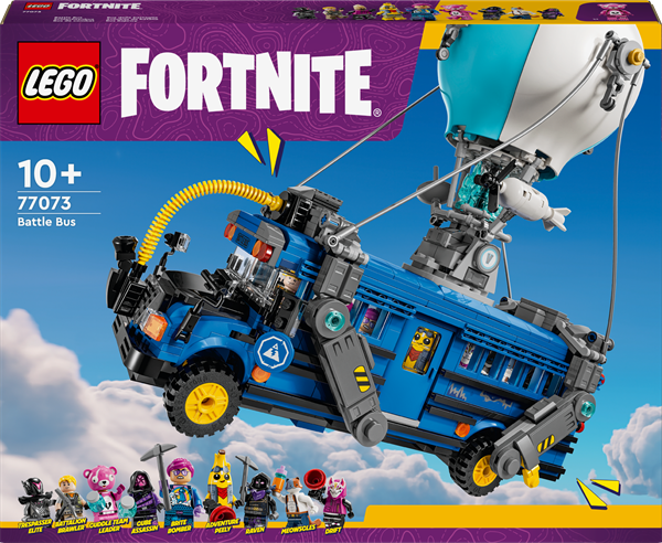 Конструктор LEGO Fortnite Battle Bus Іграшка з відеогри 954 деталі (77073) — LEGO