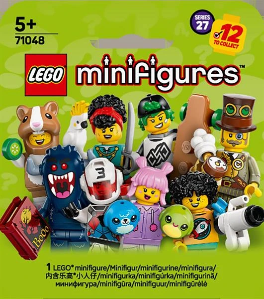 Фігурка-сюрприз для конструкторів LEGO Minifigures S27, 9 деталей (71048)