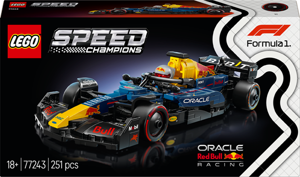 Конструктор LEGO Speed Champions Автомобіль для перегонів F1 Oracle Red Bull Racing RB20, 251 деталь (77243) — LEGO