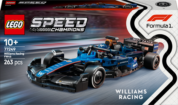 Конструктор LEGO Speed Champions Автомобіль для перегонів F1 Williams Racing FW46, 263 деталі (77249) — LEGO