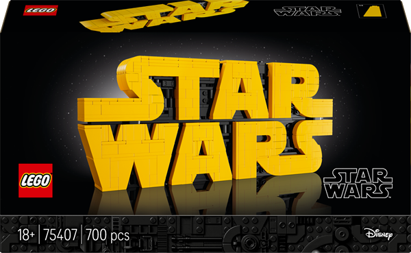 Конструктор LEGO Star Wars Логотип з кубиків Зоряні війни 700 деталей (75407) — LEGO