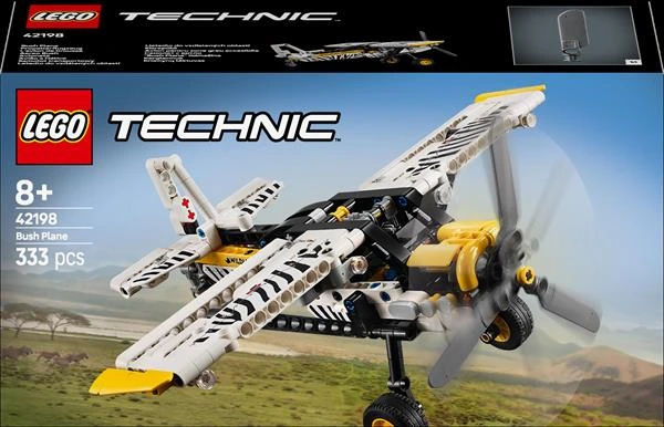 Конструктор LEGO Technic Буш-літак 333 деталі (42198) — LEGO