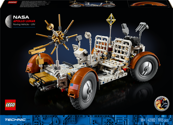 Конструктор LEGO Technic Місячний автомобіль NASA Apollo 1913 деталей (42182)