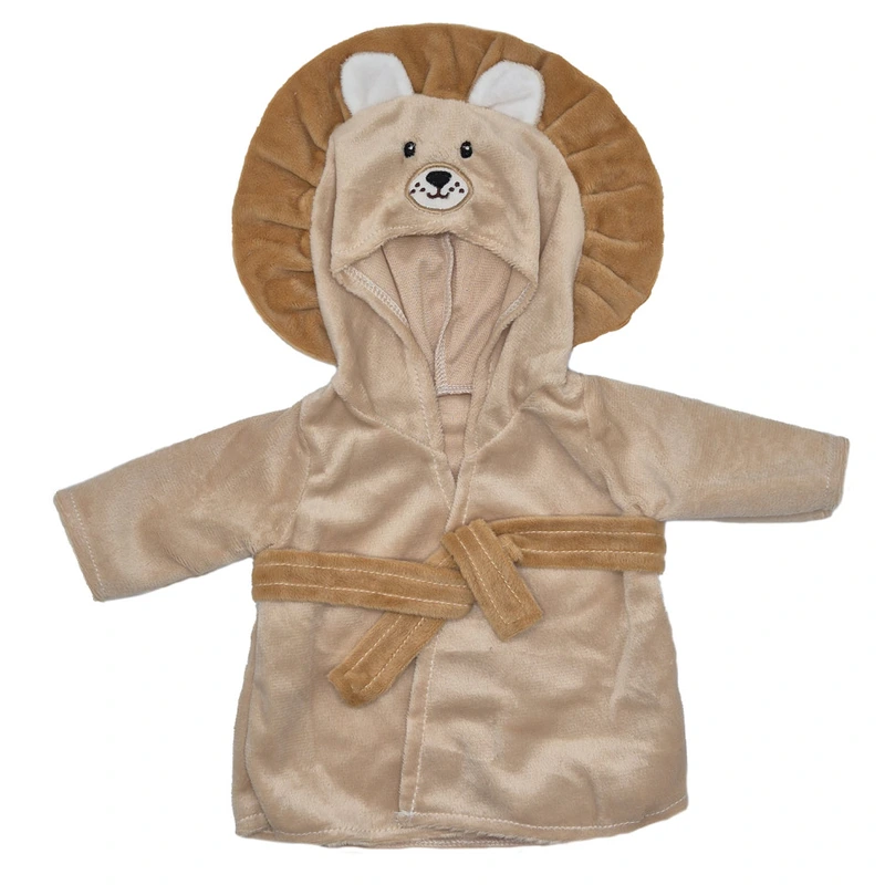 Халатик для ляльки "Левеня" M 6049 UA(Brown) для ляльки 43-46 см — Limo Toy