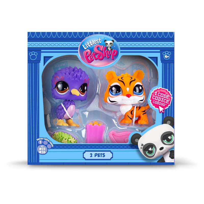 Ігровий набір LITTLEST PET SHOP – СМАКОВІ ВПОДОБАННЯ (2 фігурки, аксес.) — LITTLEST PET SHOP