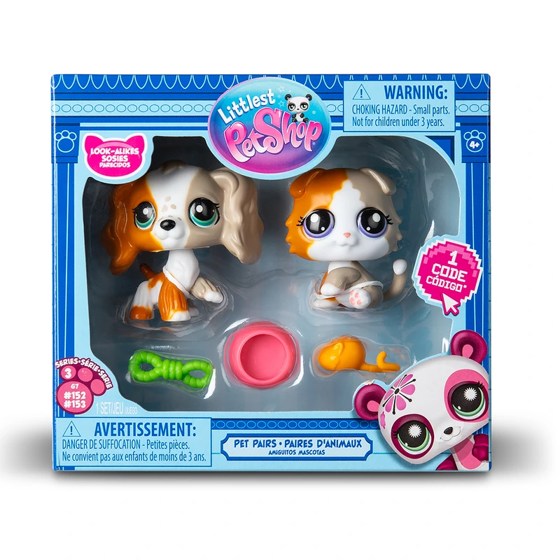 Ігровий набір LITTLEST PET SHOP - ДРУЗІ ДВІЙНИКИ