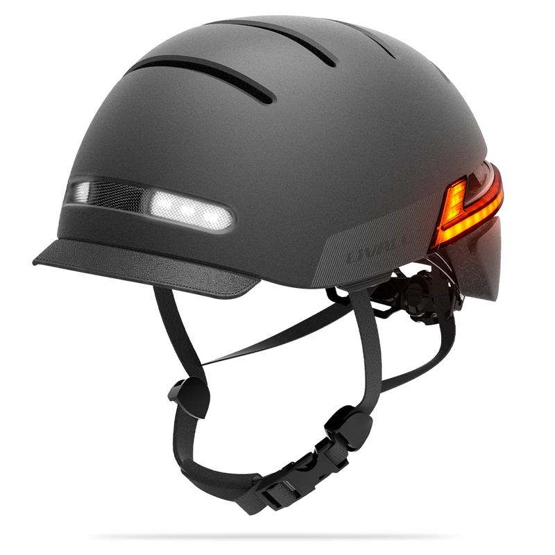 Захисний шолом Livall BH51M NEO (L) Black (57-61см), акустика, мікрофон, сигнали поворотів та стопів, додаток, пульт BR80, Bluetooth — Livall