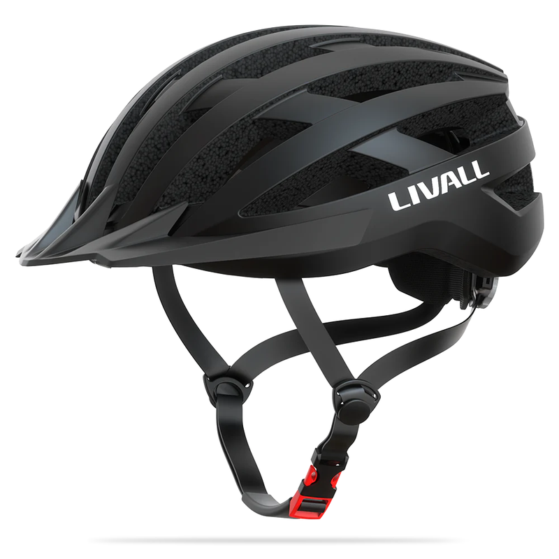 Захисний шолом Livall MT1 NEO (L) Black (58-62см), акустика, мікрофон, сигнали поворотів та стопів, додаток, пульт BR80, Bluetooth — Livall