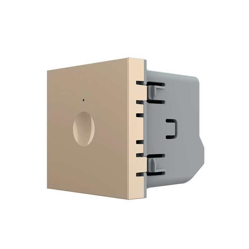 Сенсорний вимикач LIVOLO Sense, золотий, 5А 230В, без нейтралі, модуль без рамки (VL-FC1-2AP)