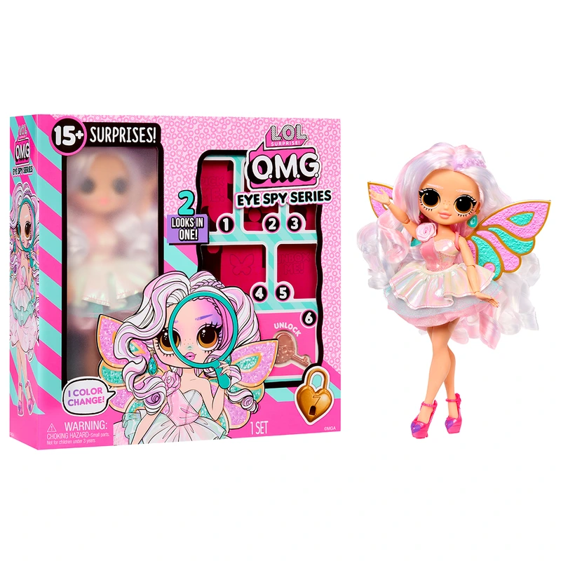 Ігровий набір з лялькою L.O.L. SURPRISE! серії "O.M.G. Eye Spy" – ФЕЯ (з аксес.)