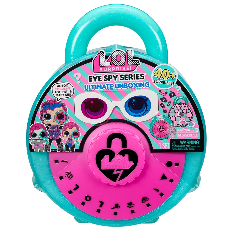 Ігровий набір з ляльками L.O.L. SURPRISE! серії "Eye Spy" – ВЕЛИКИЙ СЮРПРИЗ З ЗАГАДКАМИ (з акс.)