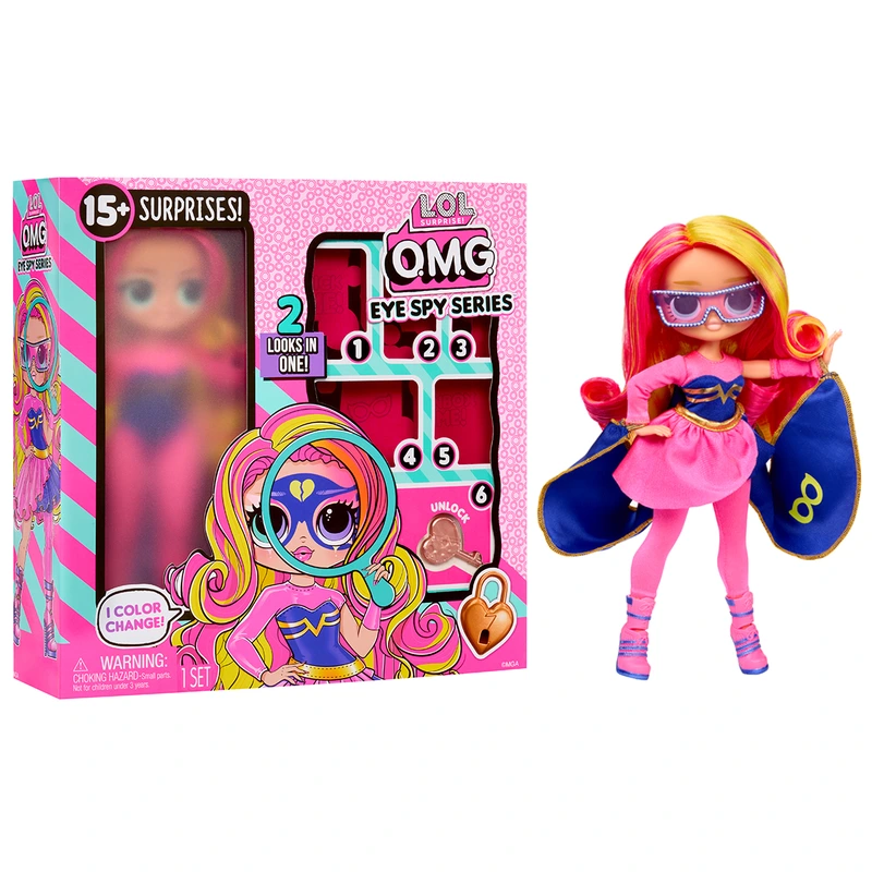 Ігровий набір з лялькою L.O.L. SURPRISE! серії "O.M.G. Eye Spy" – СУПЕРГЕРОЙКА (з аксес.)