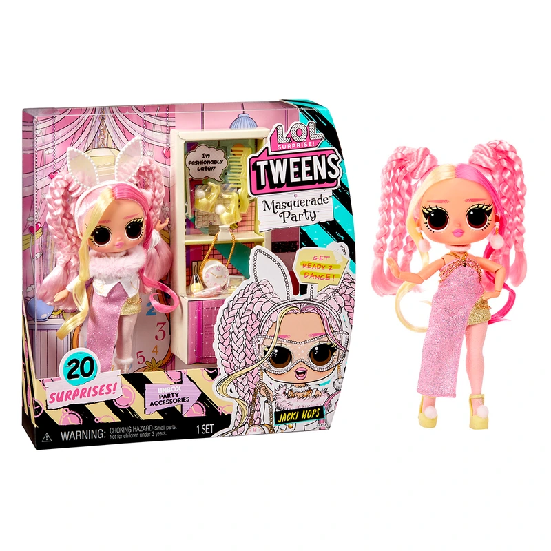 Ігровий набір з лялькою L.O.L. SURPRISE! серії "Tweens Masquerade Party" – ДЖЕККІ ХОПС (з аксес.)